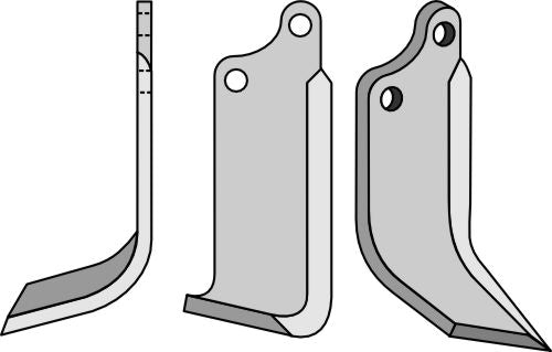 Klinge 236 x 90 mm, venstre