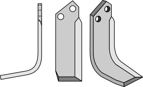 Klinge 190 x 50 mm, venstre
