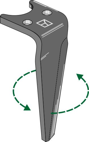 Tænder til rotorharver 345 mm, venstre