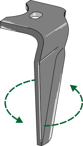 Tænder til rotorharve 315 mm, venstre
