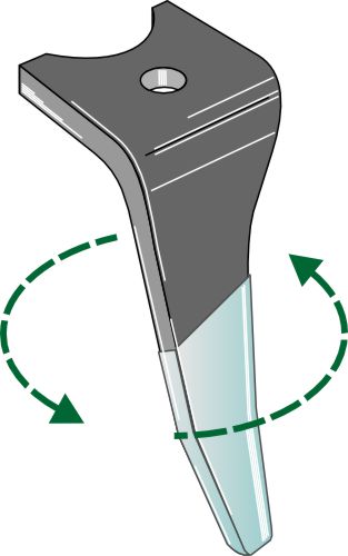 Tænder til rotorharver (DURAFACE) 330 mm, venstre