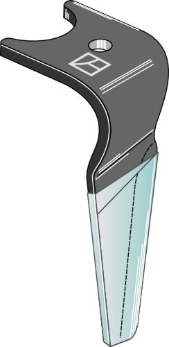 Tænder til rotorharver (DURAFACE) 335 mm, venstre