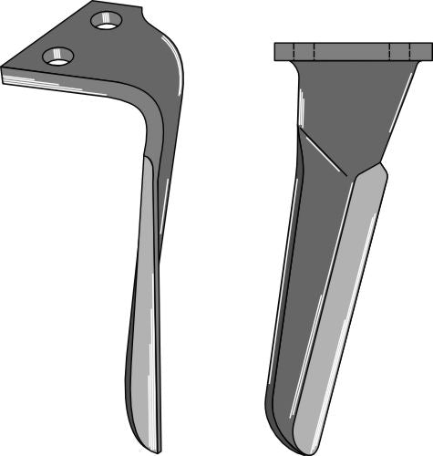 Tænder til rotorharver, højre