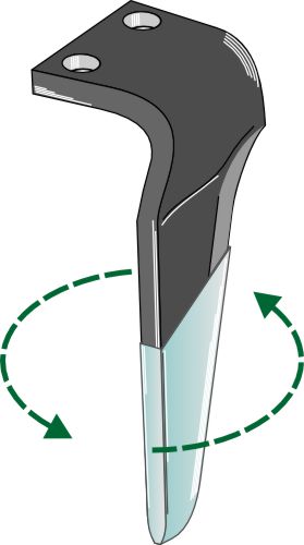 Tænder til rotorharver (DURAFACE), venstre