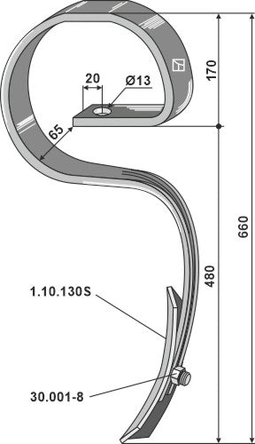 Haravan piikki ja kynnön
