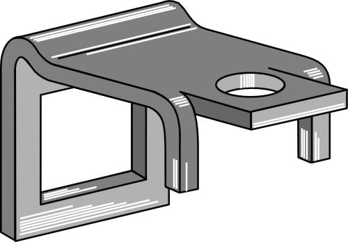 Kiinnike piikille 32х10 vahvistusjousella 32x10