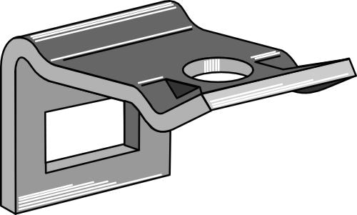 Kiinnike piikille 32х12