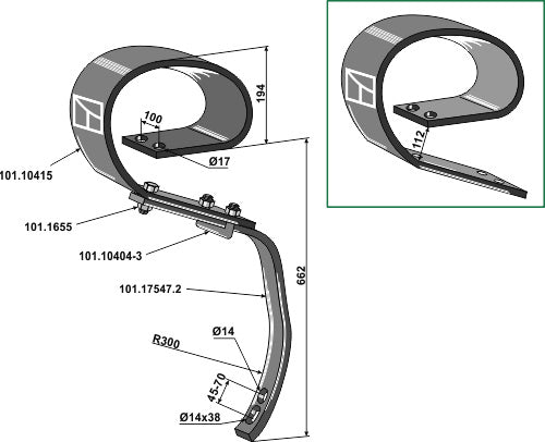 Jousitukijärjestelmä GOLIATH
