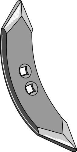 Kultivaattorin terä 255 mm