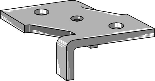 Kiinnike 2 1/2-kerroksiselle kultivaattorin piikille