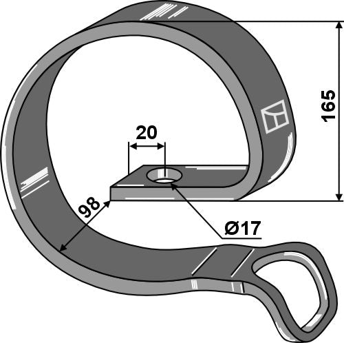 Vahvistusjousi - Jauhemaalattu
