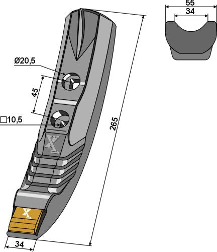 Jakopiste - Kova metalli