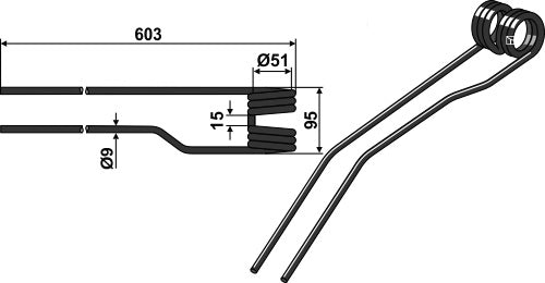 Heinäkarhotinpiikki Ø9