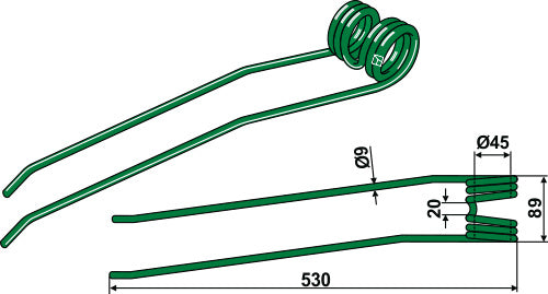 Heinäkarhotinpiikki Ø9