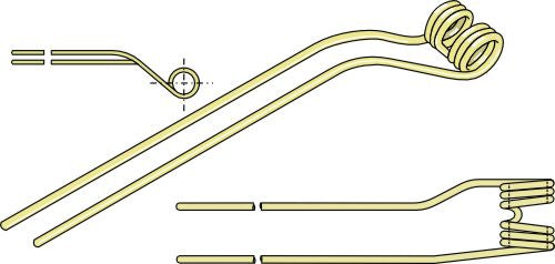Heinäkarhotinpiikki Ø10,5 - vasen
