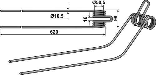 Heinäkarhotinpiikki Ø10,5