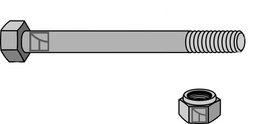 Pultti M12 x 1,75 - 8.8