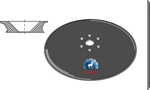 Kylvökiekko Ø350x3