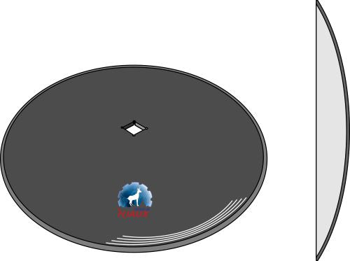 Tavallinen levy Ø660x6
