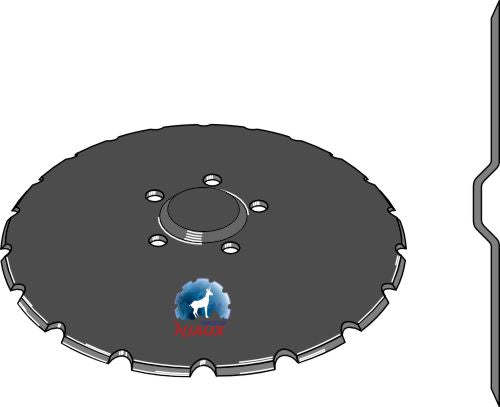 Kylvökiekko Ø410x4,5