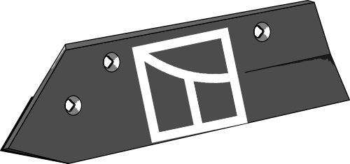 Kiviosuus - kova metallipinta takapuolella - vasen