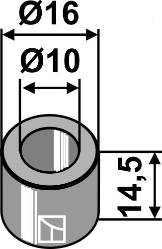 Pensas 14,5xØ10xØ16