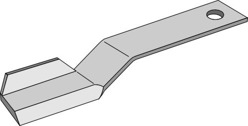 Siirtoterä 650 mm - oikea