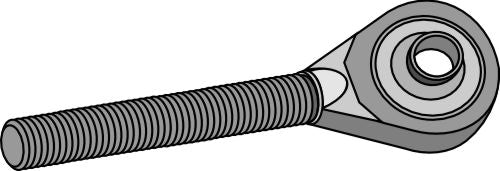 Tie-rod Cat. II Ø 25,4