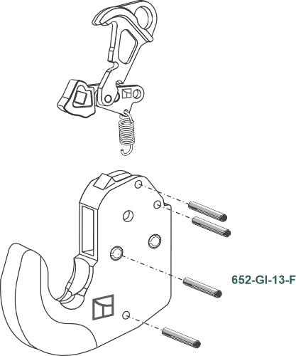 Kiinnitystappi 4 kpl