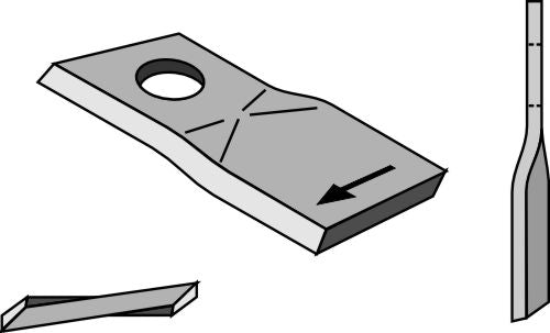 Pyörivä leikkuuterä 90x50mm