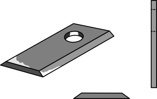 Pyörivä leikkuuterä 89x42mm