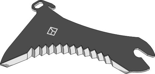 Silage-veitsi, kovametallipäällysteinen, 345 mm