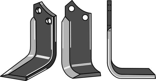 Terä 176 x 75 mm, oikea