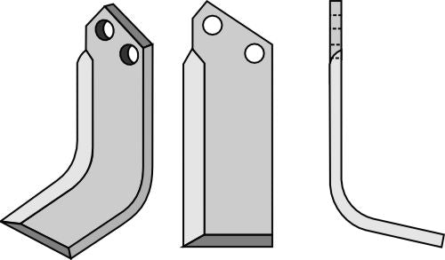 Terä 238 x 70 mm, oikea