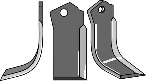 Terä 200 x 80 mm, vasen
