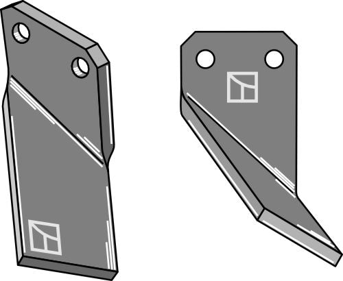 Terä 180 x 90 mm, oikea