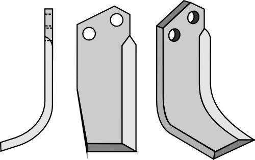 Terä 120 x 50 mm, vasen