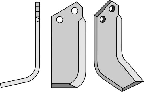 Terä 210 x 90 mm, vasen