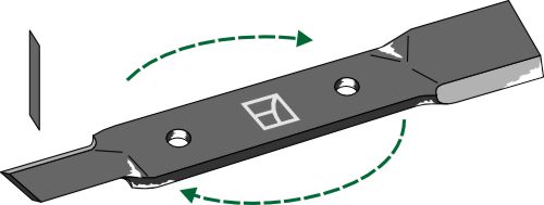 Siirtoterä 410 mm - oikea