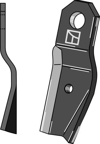 Silpputerä 225 x 80 mm