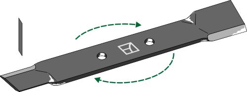 Siirtoterä 585 mm - oikea