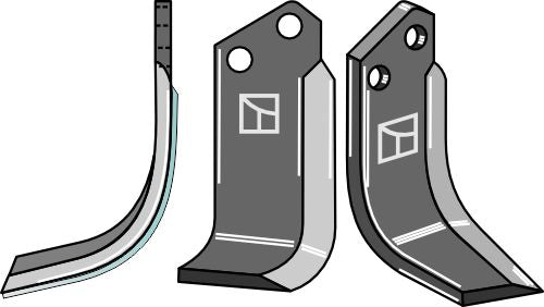 Terä DURAFACE 220x90mm, vasen