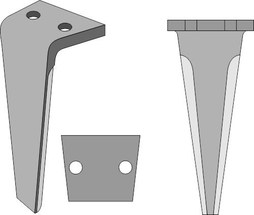 Pyörivän äesän piikki