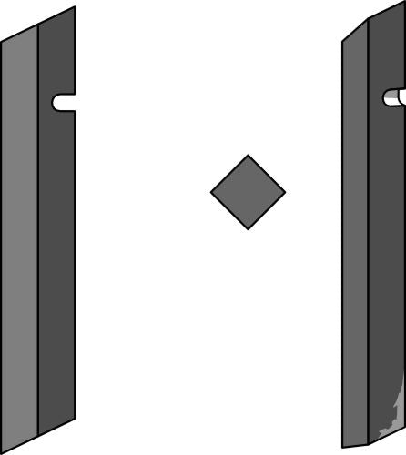 Pyörivä piikki 220 mm