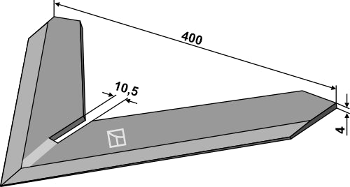 Avrettingsfreser 400mm