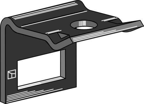 Klemme for tind 50x50