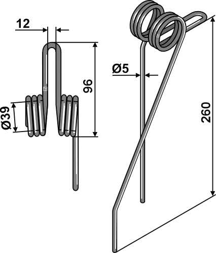Ugressklipper Ø5 mm