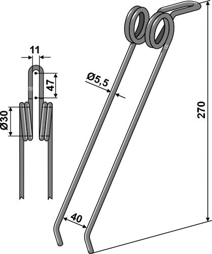 Ugressklipper Ø5 mm