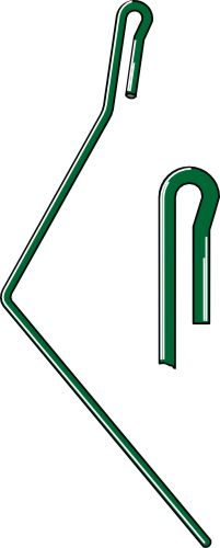 Følgetinne Ø15 mm, venstre modell