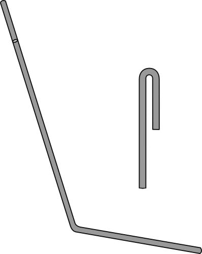 Følgende tind Ø9 mm, venstre